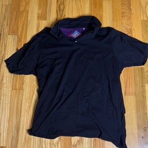 Robert Graham Men’s Black Polo Shirt Size XL